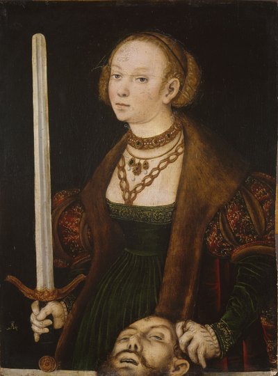 Judith con la Cabeza de Holofernes de Lucas Cranach the Elder